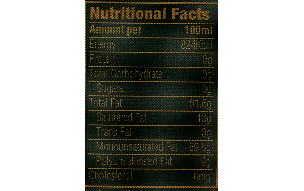 Del Monte Extra Virgin Olive Oil    Bottle  500 millilitre